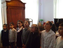 Պատանի սպենդիարյանականների երդման արարողությունը Պատանի սպենդիարյանականների երդման արարողությունը